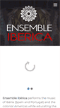 Mobile Screenshot of ensembleiberica.org