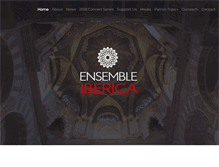 Tablet Screenshot of ensembleiberica.org